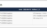 发布三个月：Intel Arc显卡终于支持Vulkan 1.3
